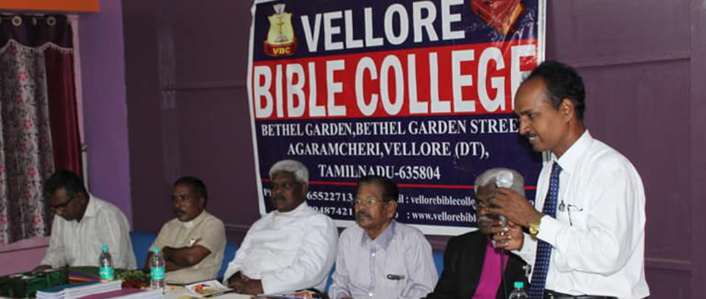 vellore bible college workshop